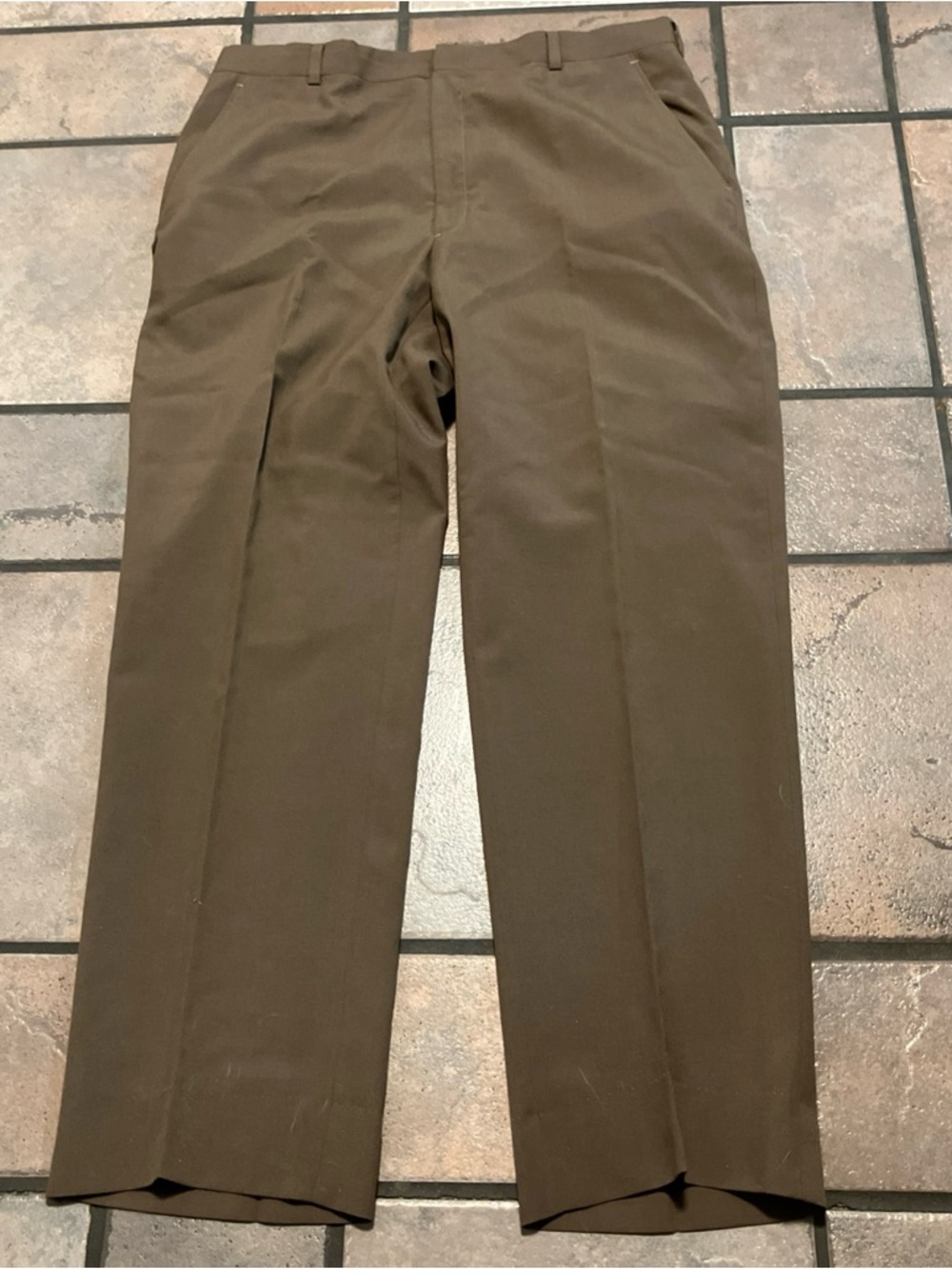 Hart Schaffner Marx Brown Men's Dress Trousers